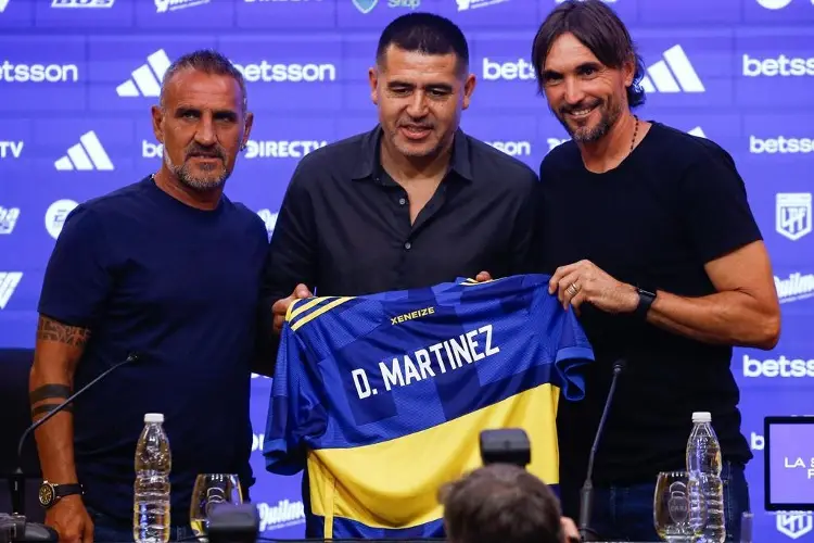Boca Juniors presenta a su nuevo director técnico 