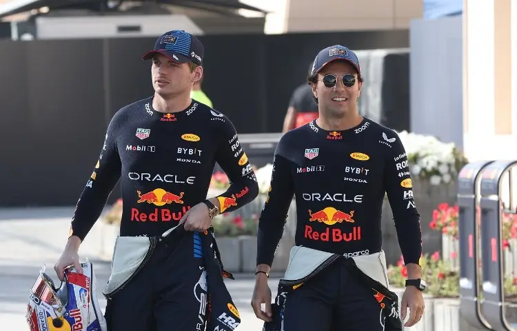 'Checo' Pérez saldrá quinto en el GP de Bahréin, Verstappen tiene la Pole Position 