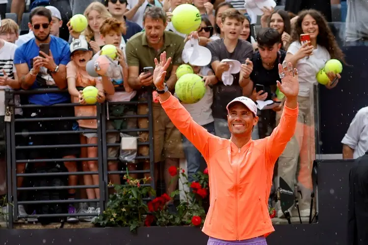 Nadal listo para lo que viene, quiere quitarse el miedo a 'romperse'