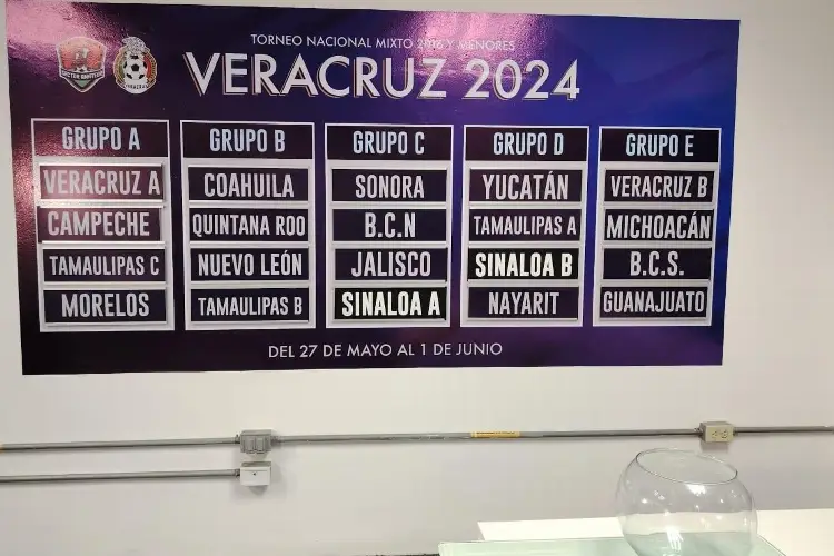 Veracruz recibe nacional de futbol categoría 2016