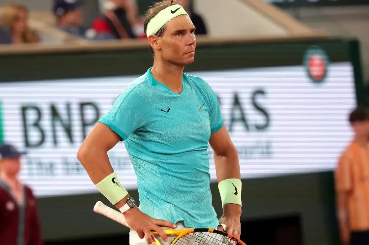 Rafael Nadal fuera de Roland Garros en primera ronda