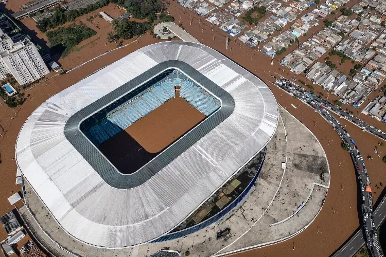 Liga brasileña se reanudará tras inundaciones