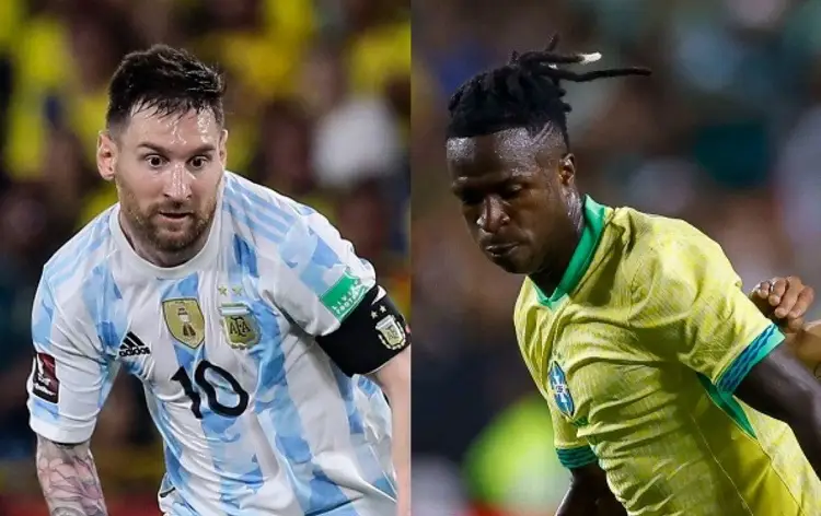 Vinicius vs Messi, la lucha por el Balón de Oro en la Copa América 