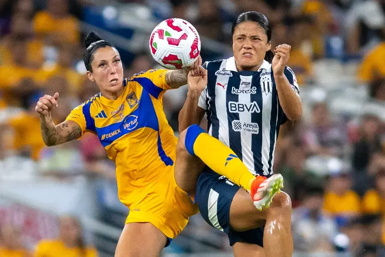 Rayadas y Tigres se anulan en la ida del Campeón de Campeones en la Liga MX Femenil