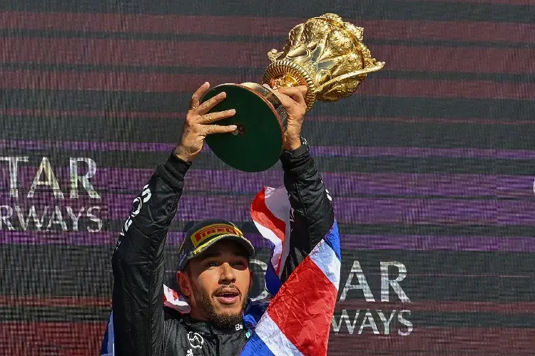 Esto dijo Lewis Hamilton tras ganar el Gran Premio de Silverstone 