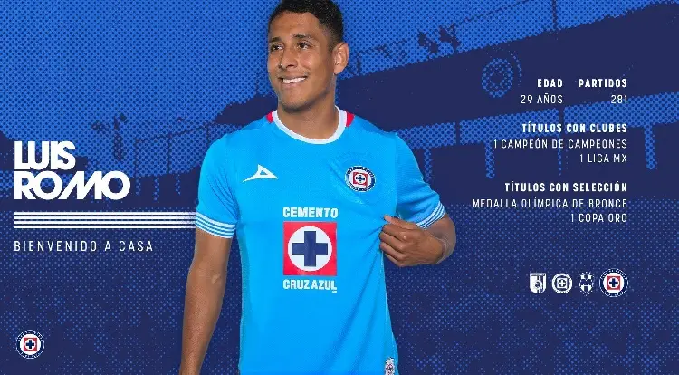 Luis Romo regresa a Cruz Azul ¡Oficial!