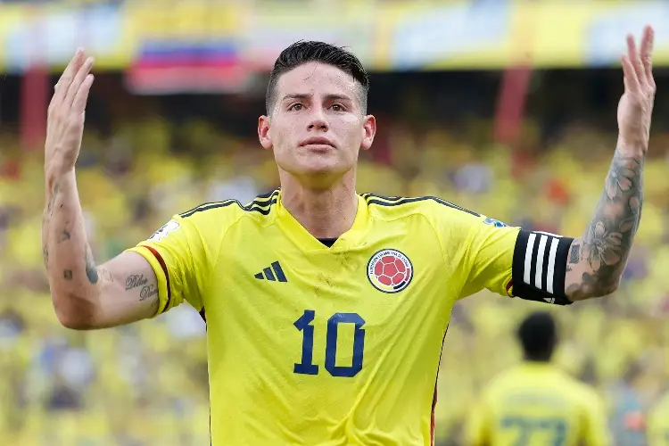 Colombia agradece recuperar a James Rodríguez