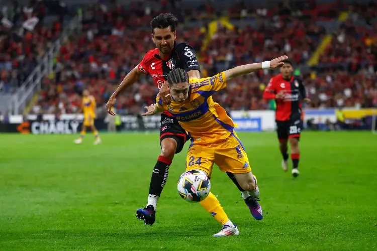 Atlas y Tigres se reparten puntos