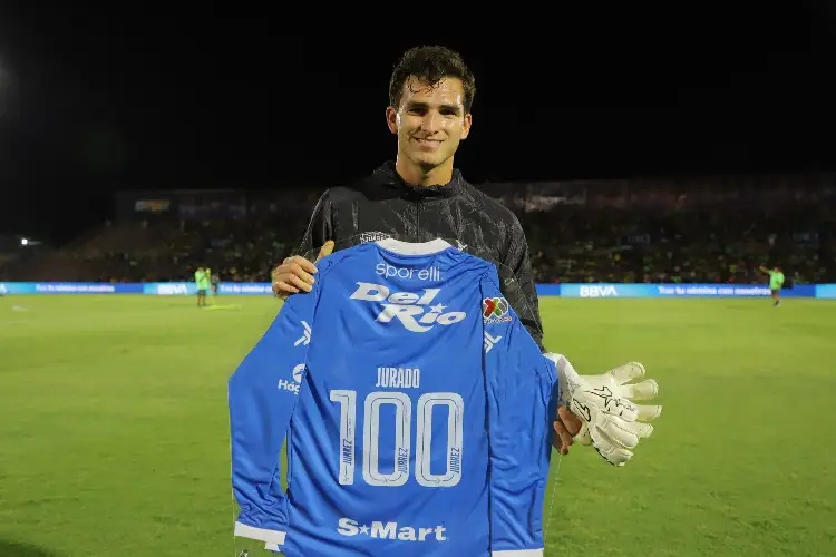 Sebastián Jurado cumple cien juegos en Liga MX