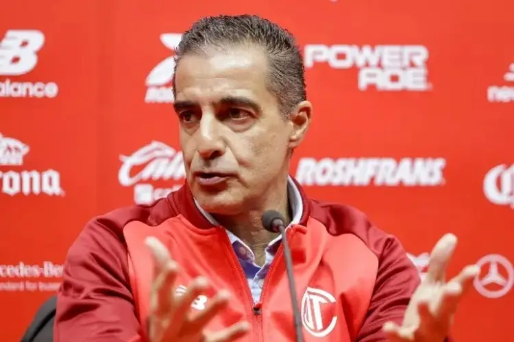 DT de Toluca critica a la Liga MX por detener el torneo y jugar Leagues Cup