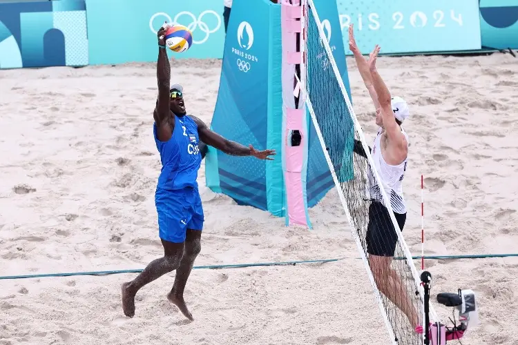 París 2024: ¡Cuba le gana a USA en voley playa!