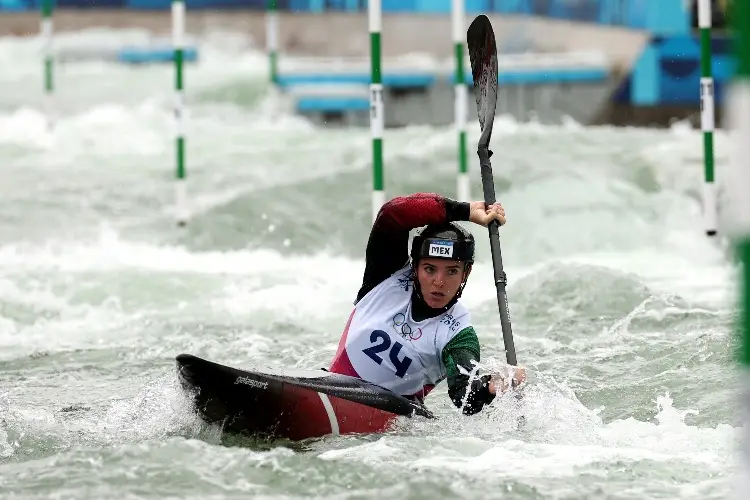 Sofía Reinoso lamenta no haber podido llegar a las finales en Canotaje Slalom