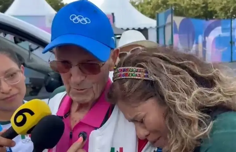 Primera medalla de México, conmueve hasta las lágrimas a presidenta del Comité Olímpico (VIDEO)