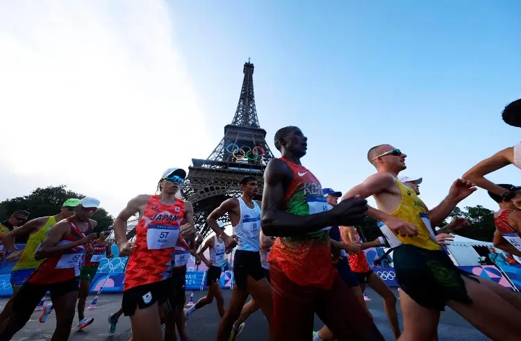 Veracruzano Ricardo Ortiz se queda lejos de las medallas en la Marcha de París 2024