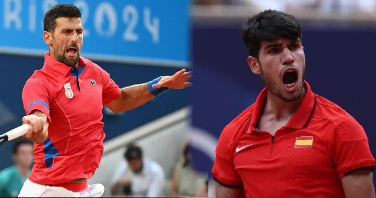 Djokovic vs Alcaraz por la medalla de oro en París 2024