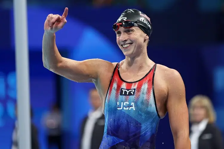 Ledecky agiganta su leyenda en los Juegos Olímpicos 