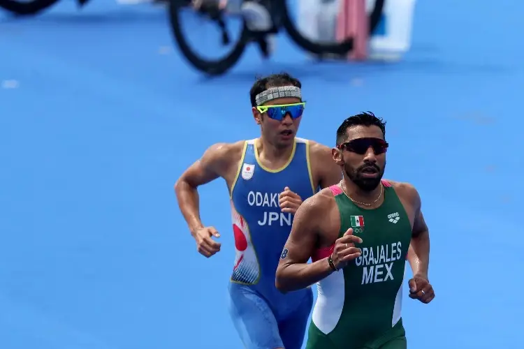 Crisanto Grajales falla en el Triatlón mixto y así dice adiós a los Juegos Olímpicos 