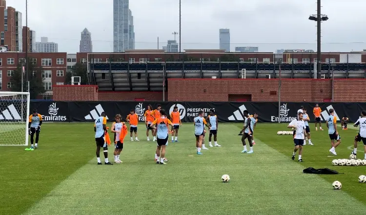 Real Madrid completa su último entrenamiento en Estados Unidos