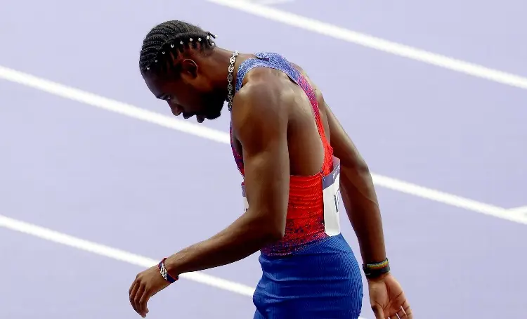 París 2024: Noah Lyles compite con Covid y gana medalla de bronce