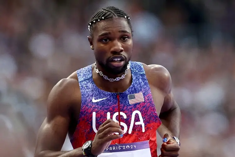 Luego de haber corrido con COVID, Noah Lyles se despide de París 2024