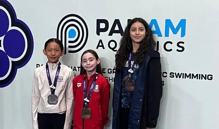 México conquista dos medallas en el Panamericano de Natación Artística