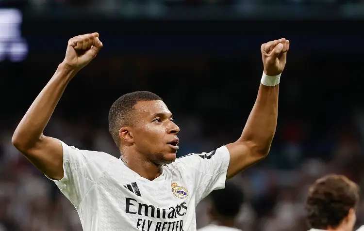 Mbappé se luce y le da el triunfo al Real Madrid 