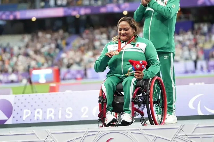 ¿En qué posición se ubica México en el medallero de los Juegos Paralímpicos París 2024?