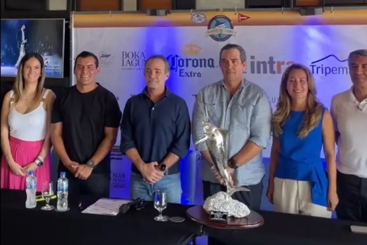 Presentan la novena edición del Torneo Marlín Azul 2024