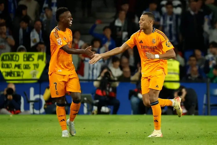 Vinicius y Mbappé se combinan para guiar al triunfo al Real Madrid 