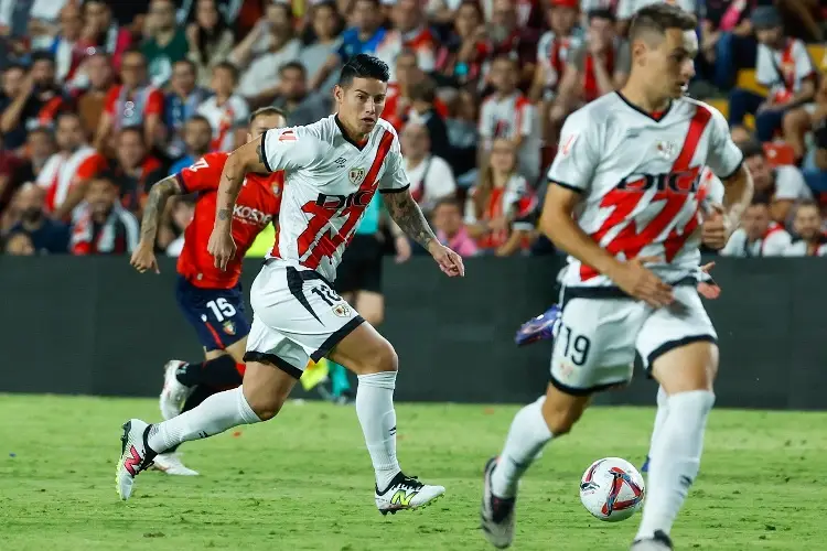 James Rodríguez debuta con el Rayo Vallecano y consiguen valioso triunfo 