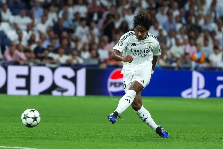 Endrick rompe histórico récord con el Real Madrid en la Champions League