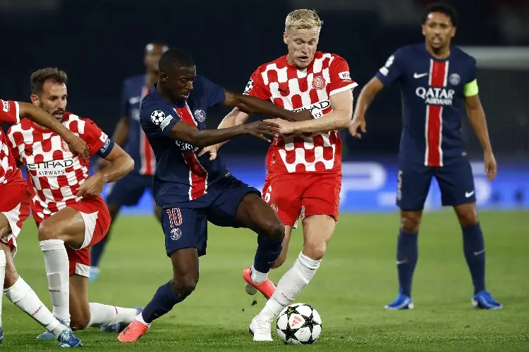 PSG amarga el debut histórico del Girona en la Champions League