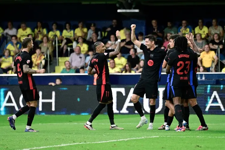 Barcelona se da festín de goles en la casa del Villarreal