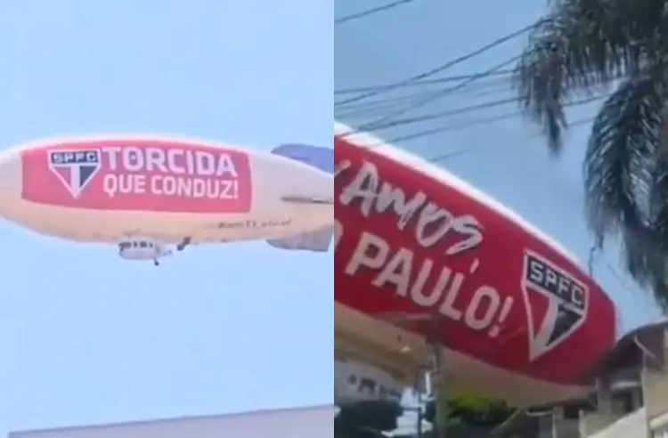 Sao Paulo lanza dirigible y se estrella en las casas de la ciudad (VIDEOS) 