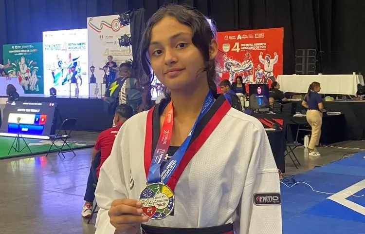 Destacan veracruzanos en Festival Abierto Mexicano de Taekwondo