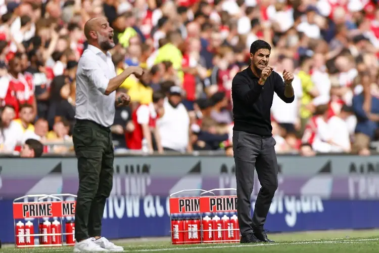 ¡Pelea! ¡Pelea! Se armó la bronca entre Pep Guardiola y Mikel Arteta 