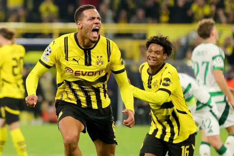 Dortmund le mete siete goles al Celtic en la Champions