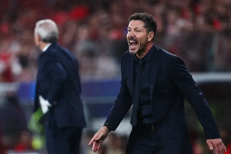 Esto dijo Simeone luego de la goleada que sufrió el Atlético en la Champions League