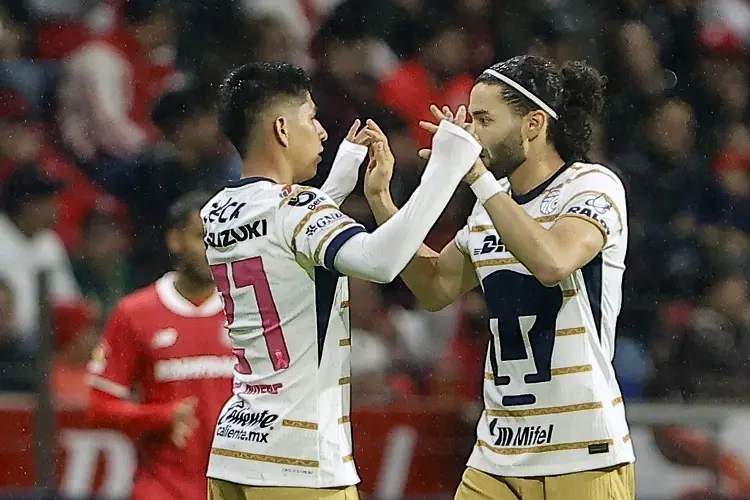 Pumas le saca valioso empate a Toluca