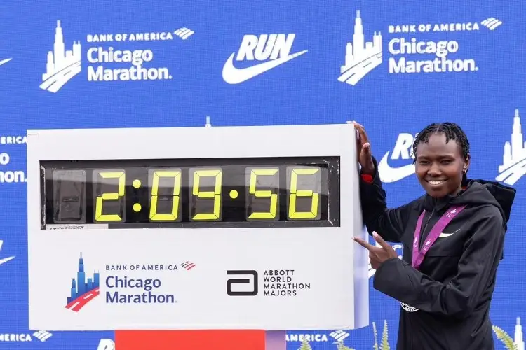 Nuevo récord del mundo en la Maratón de Chicago