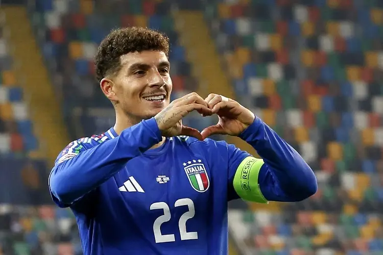 Italia golea a Israel y toma el liderato de su grupo en la Nations League 