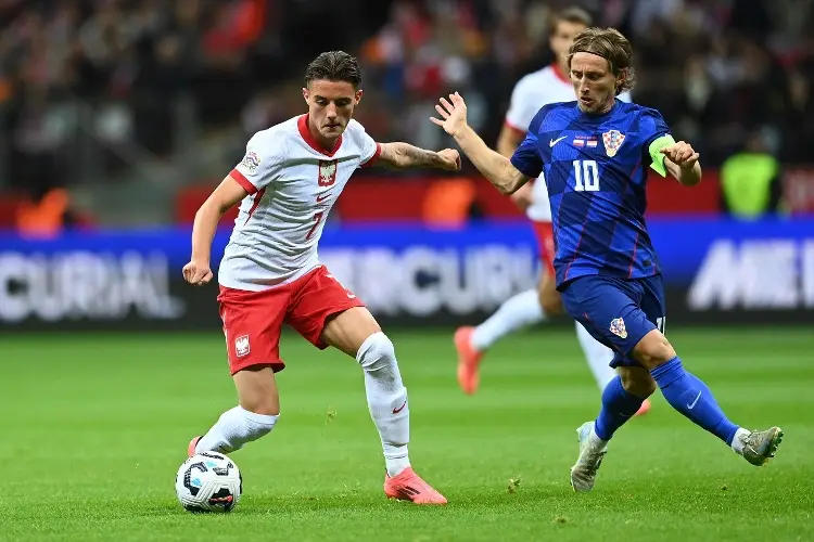 ¡PARTIDAZO! Lluvia de goles entre Croacia y Polonia en la Nations League 