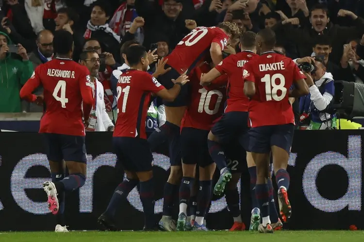 Lille se crece por haber vencido al Real Madrid en la Champions League