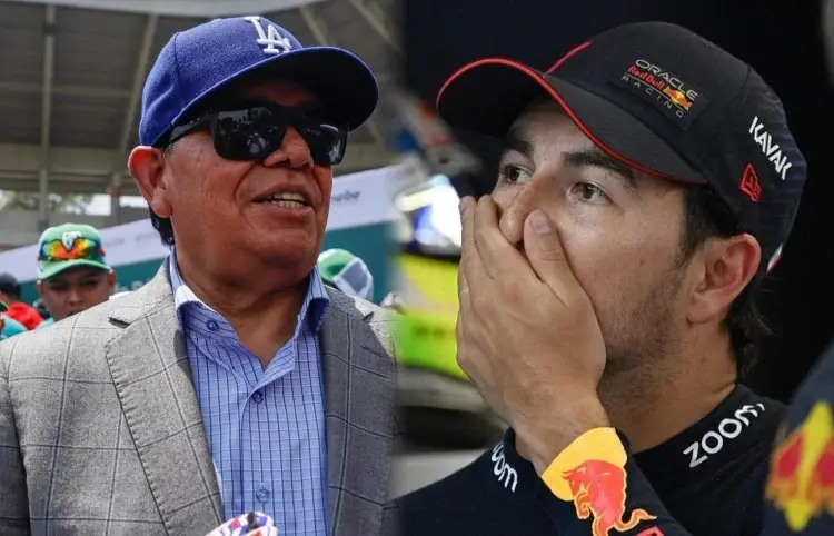 'Checo' Pérez lamenta la muerte de Fernando Valenzuela 