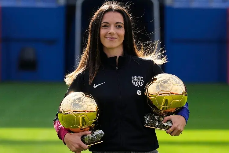 Aitana no siente presión por tener dos Balones de Oro