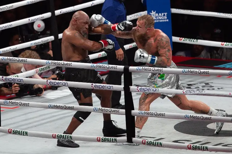 El tremendo éxito de la pelea Mike Tyson vs Jake Paul