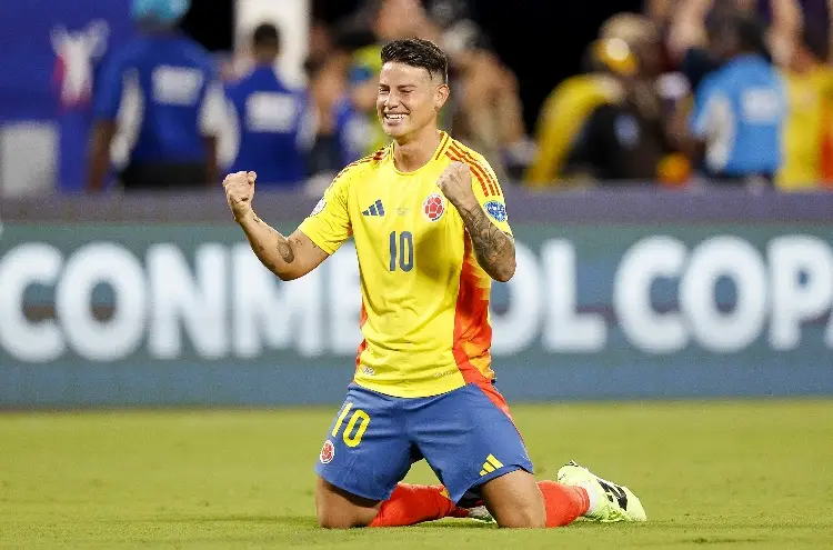 James Rodríguez lesionado y es duda para enfrentar a Ecuador