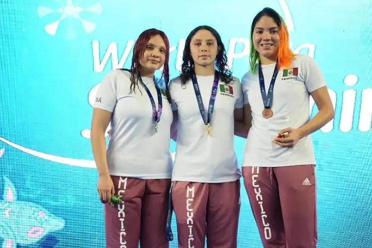 Veracruzana Rebeca Hernández gana medalla en la Serie Mundial de Paranatación 