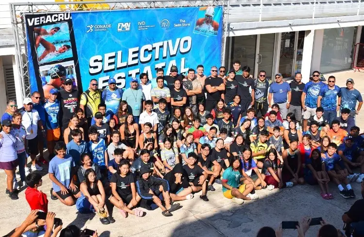 Veracruz define la Selección de Natación para el Campeonato Nacional 