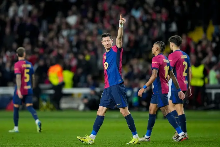 Lewandowski guía al Barcelona ante el soñador Brest en la Champions League